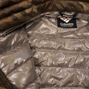 Columbia Omni heat down jacket. Men’s medium